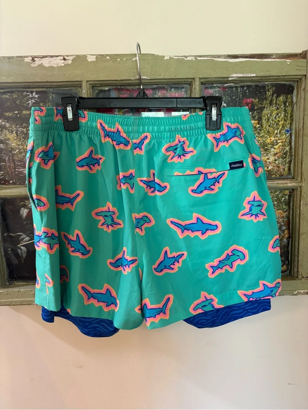 NWOT Chubbies Classic Swim Trunk- The Apex Swimmers XL